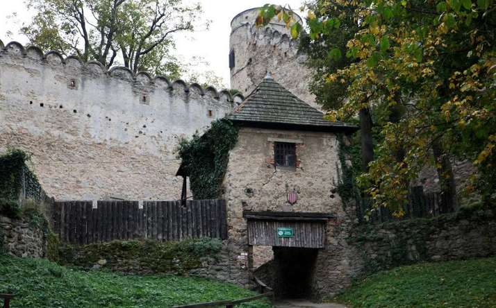средневековый замок Хойник